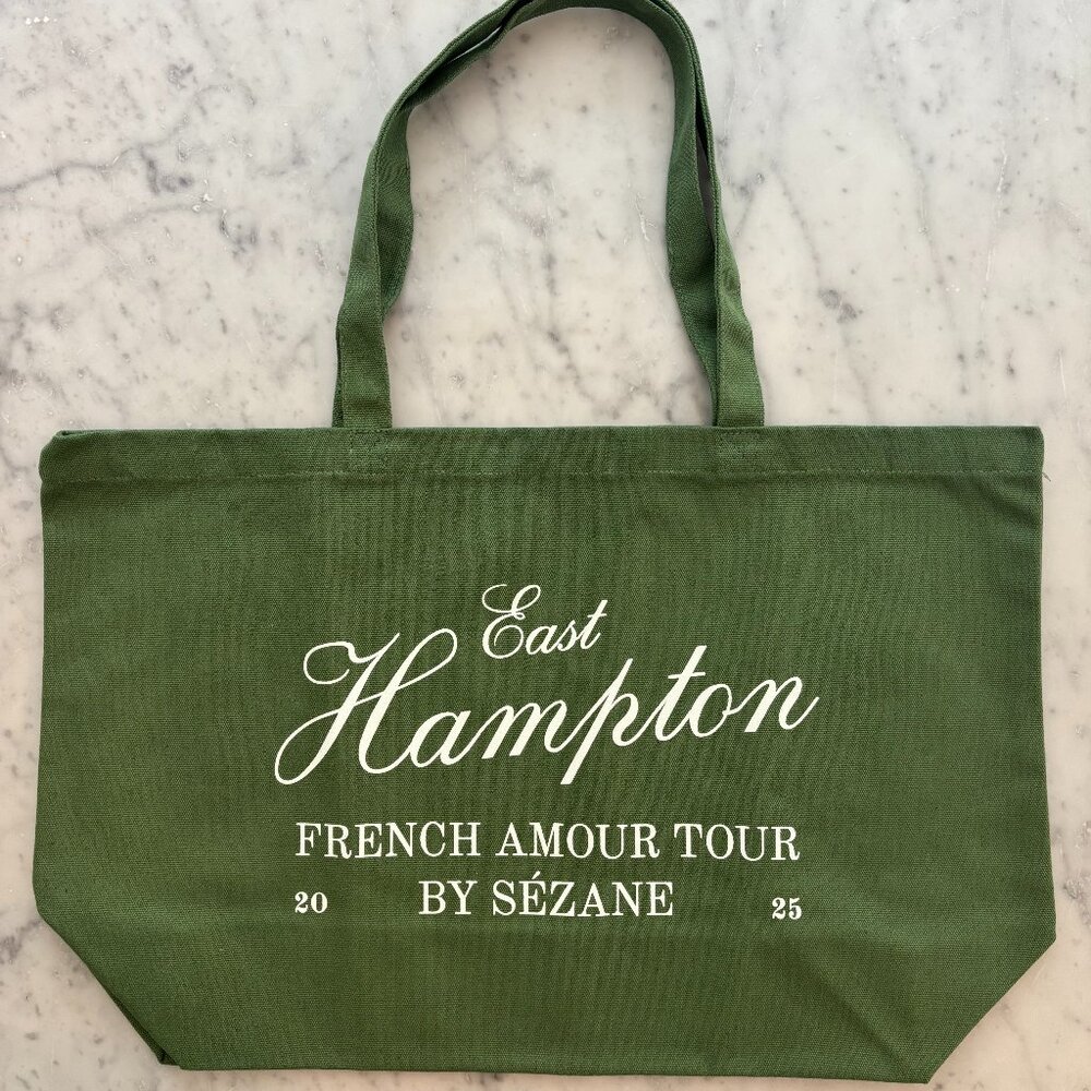 Sezane East Hampton Canvas Tote